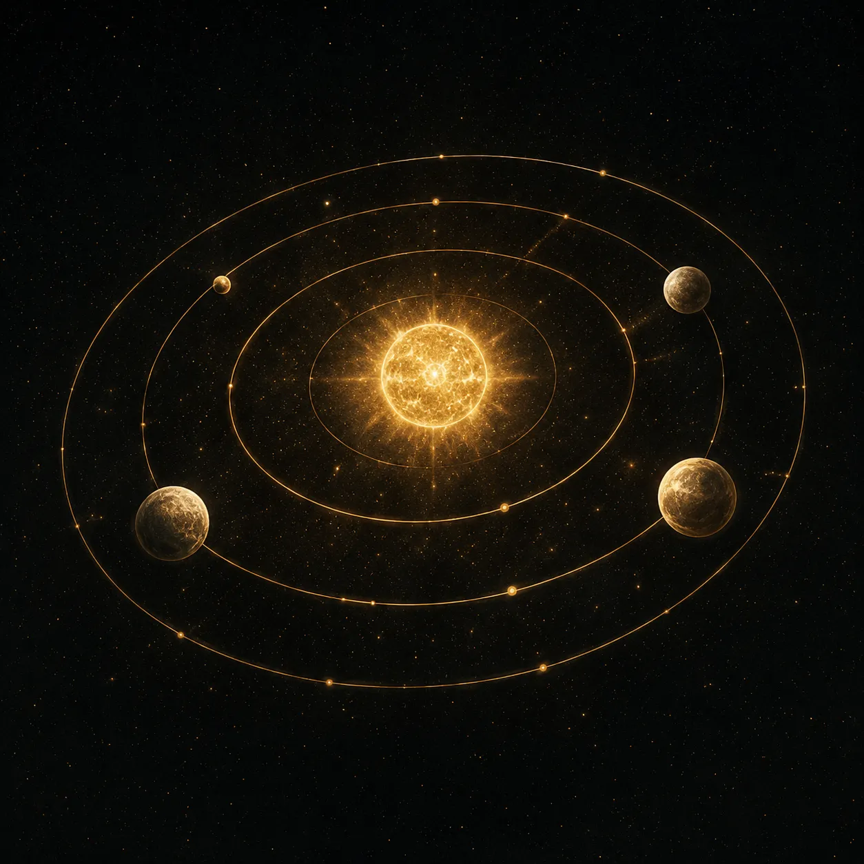 One clean orbital system